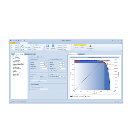 Tracer IV Curve software