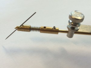 Spring probe tungsten